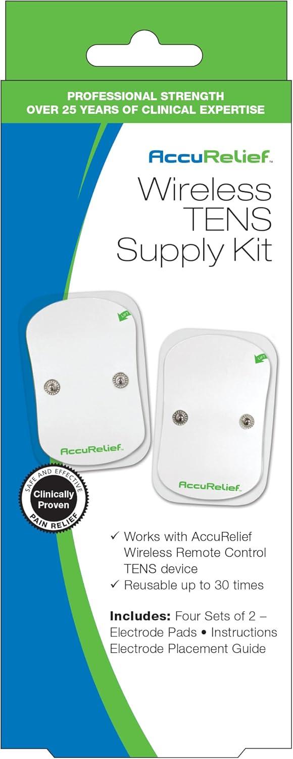 Replacing Our TENS Pads: AccuRelief Wireless Kit Review